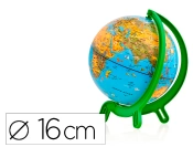 Capa do artigo Globo terrestre nova rico mini giacomino base de plastico alta resistencia 16 cm diametro