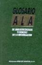 Glosario Ala De Bibliotecolog¡A Y Ciencias De La Información - Preview