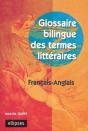 Glossaire Bilingue Des Termes Littéraires Français-Anglais - Preview