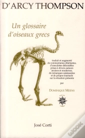 Glossaire Des Oiseaux Grecs, Edition Augmentee Par Dominique Meens