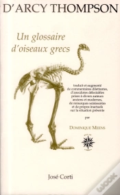 Capa do artigo Glossaire Des Oiseaux Grecs, Edition Augmentee Par Dominique Meens
