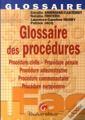 Capa do artigo Glossaire Des Procédures