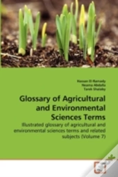 Glossary Of Agricultural And Environment