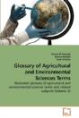 Glossary Of Agricultural And Environment - Preview