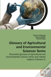 Glossary Of Agricultural And Environment