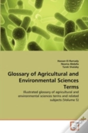 Capa do artigo Glossary Of Agricultural And Environmental Sciences Terms