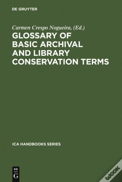 Capa do artigo Glossary Of Basic Archival And Library Conservation Terms