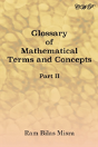 Glossary Of Mathematical Terms And Concepts (Part Ii) - Preview