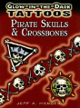 Glow-In-The-Dark Tattoos: Pirate Skulls & Crossbones - Preview