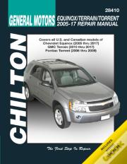Gm Equinox, Terrain & Torrent 05-'17 (Chilton)