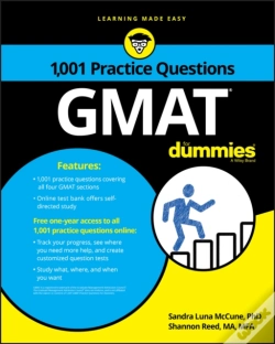 Capa do artigo Gmat: 1,001 Practice Questions For Dummies