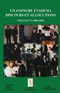 Gnassingbe Eyadema ; Discours Et Allocutions Tome 4 (2000-2004) - Preview