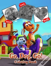 Capa do artigo Go Dog Go Lines Spirals Hearts Coloring Book