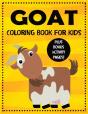 Goat Coloring Book For Kids Plus Bonus Activity Pages - Preview