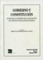 Gobierno Y Constitución Actas Del Ii Congreso De La Asociación De Constitucionalismo De España - Preview