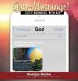 God-Mornings!: Sixty Mornings With God - Preview