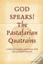 Capa do artigo God Speaks The Pastafarian Quatrains