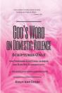 God'S Word On Domestic Violence, Large Print - Preview