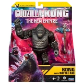 Capa do artigo Godzilla x Kong - Kong com machado de batalha