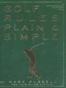 Golf Rules Plain And Simple