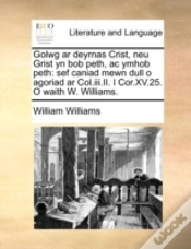 Capa do artigo Golwg Ar Deyrnas Crist, Neu Grist Yn Bob