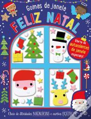 Gomas de Janela - Feliz Natal