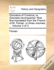 Capa do artigo Gonzalva Of Cordova; Or, Grenada Reconqu