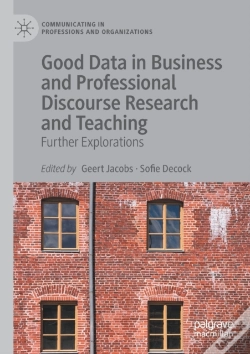 Capa do artigo Good Data In Business And Professional Discourse Research And Teaching