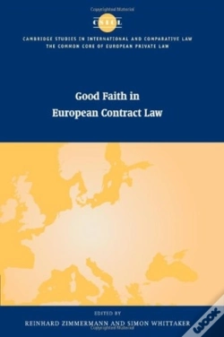 Capa do artigo Good Faith In European Contract Law