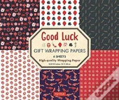 Good Luck Gift Wrapping Papers - 6 Sheets