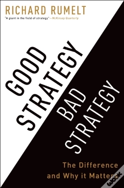 Capa do artigo Good Strategy Bad Strategy