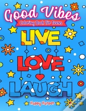 Capa do artigo Good Vibes Coloring Book For Teens