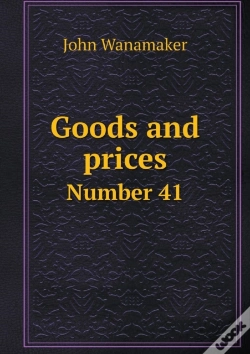 Capa do artigo Goods And Prices Number 41