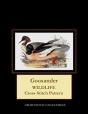 Goosander: Wildlife Cross Stitch Pattern - Preview