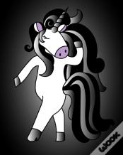 Goth Unicorn Sketchbook