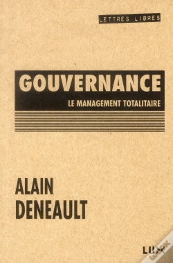 Capa do artigo Gouvernance ; Le Management Totalitaire