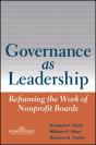 Governance As Leadership - Preview