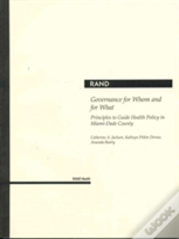Governance For Whom And For What