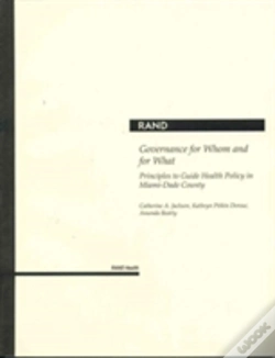 Capa do artigo Governance For Whom And For What