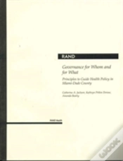 Capa do artigo Governance For Whom And For What