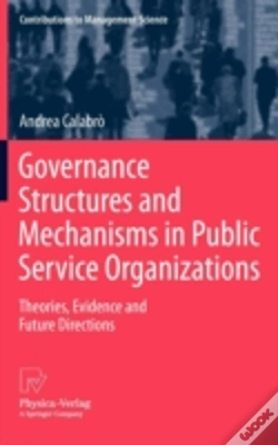 Capa do artigo Governance Structures And Mechanisms In Public Service Organizations