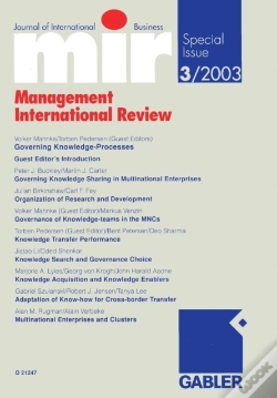 Capa do artigo Governing Knowledge-Processes