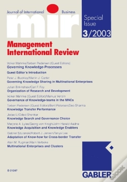 Capa do artigo Governing Knowledge-Processes