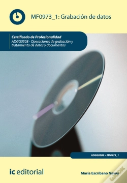 Capa do artigo Grabacion De Datos. Adgg0508 - Operaciones De Grabacion Y Tratamientode Datos Y Documentos