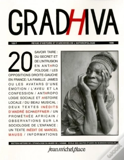 Capa do artigo Gradhiva N°20