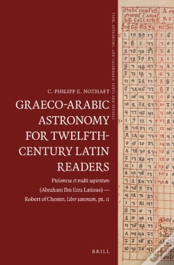 Capa do artigo Graeco-Arabic Astronomy For Twelfth-Century Latin Readers