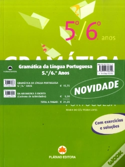 Capa do artigo Gramática da Lingua Portuguesa 5º/6º - Pack