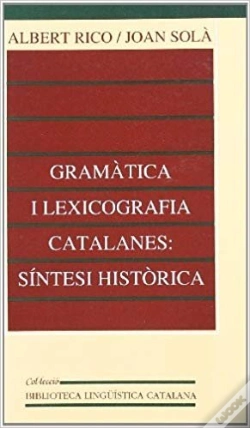 Capa do artigo Gramàtica I Lexicografia Catalanes: Síntesi Històrica