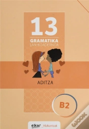 Capa do artigo Gramatika Lan-Koadernoa 13 (B2). Aditza