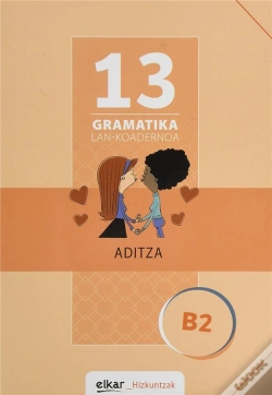 Capa do artigo Gramatika Lan-Koadernoa 13 (B2). Aditza
